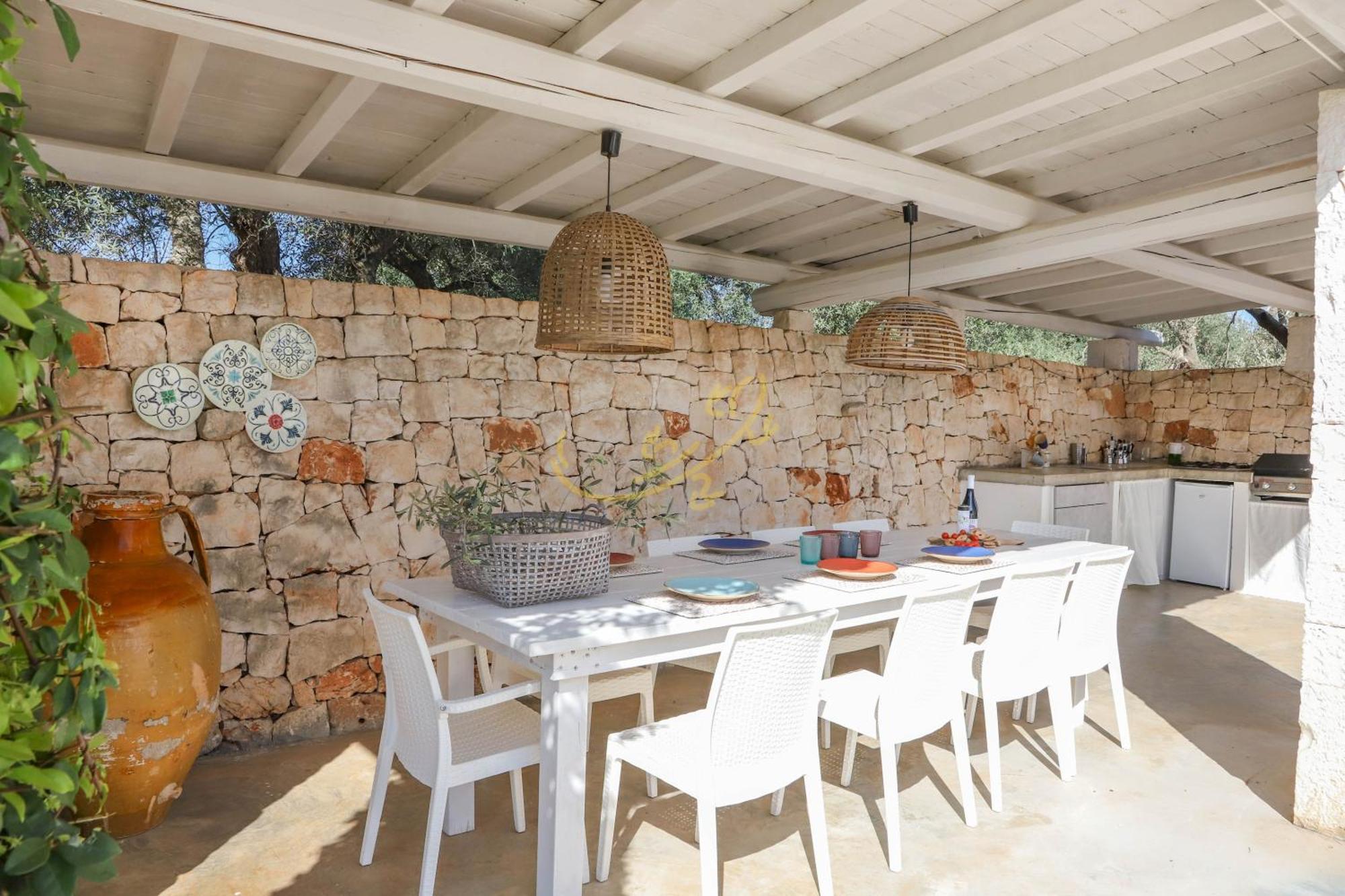 Td Dimora Del Giglio With Organic Garden With Pool Villa Ostuni Kültér fotó